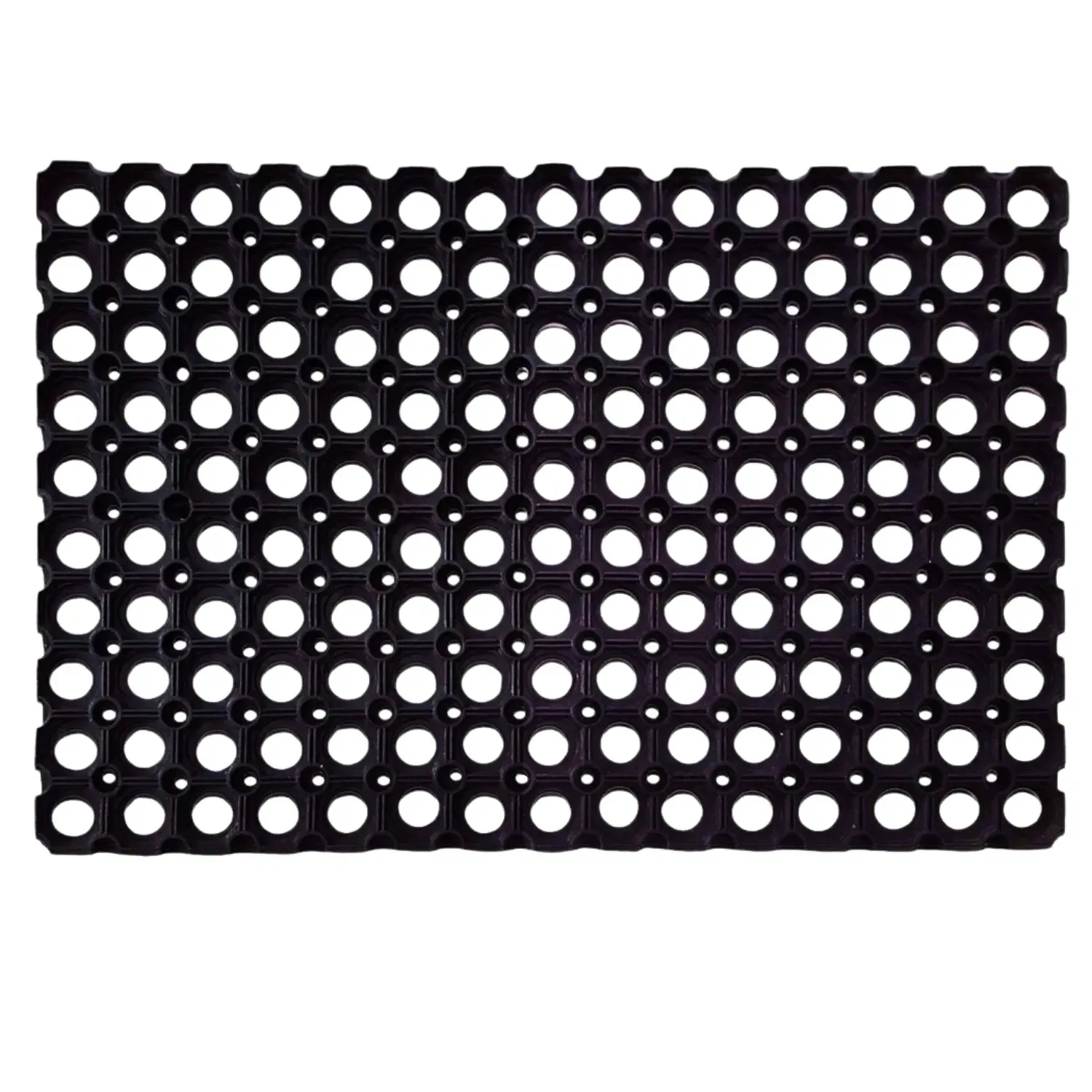 Basanti Bedding PVC Anti-Slip Rubber Hollow Mat – Mud & Dirt Trapping Floor Mat