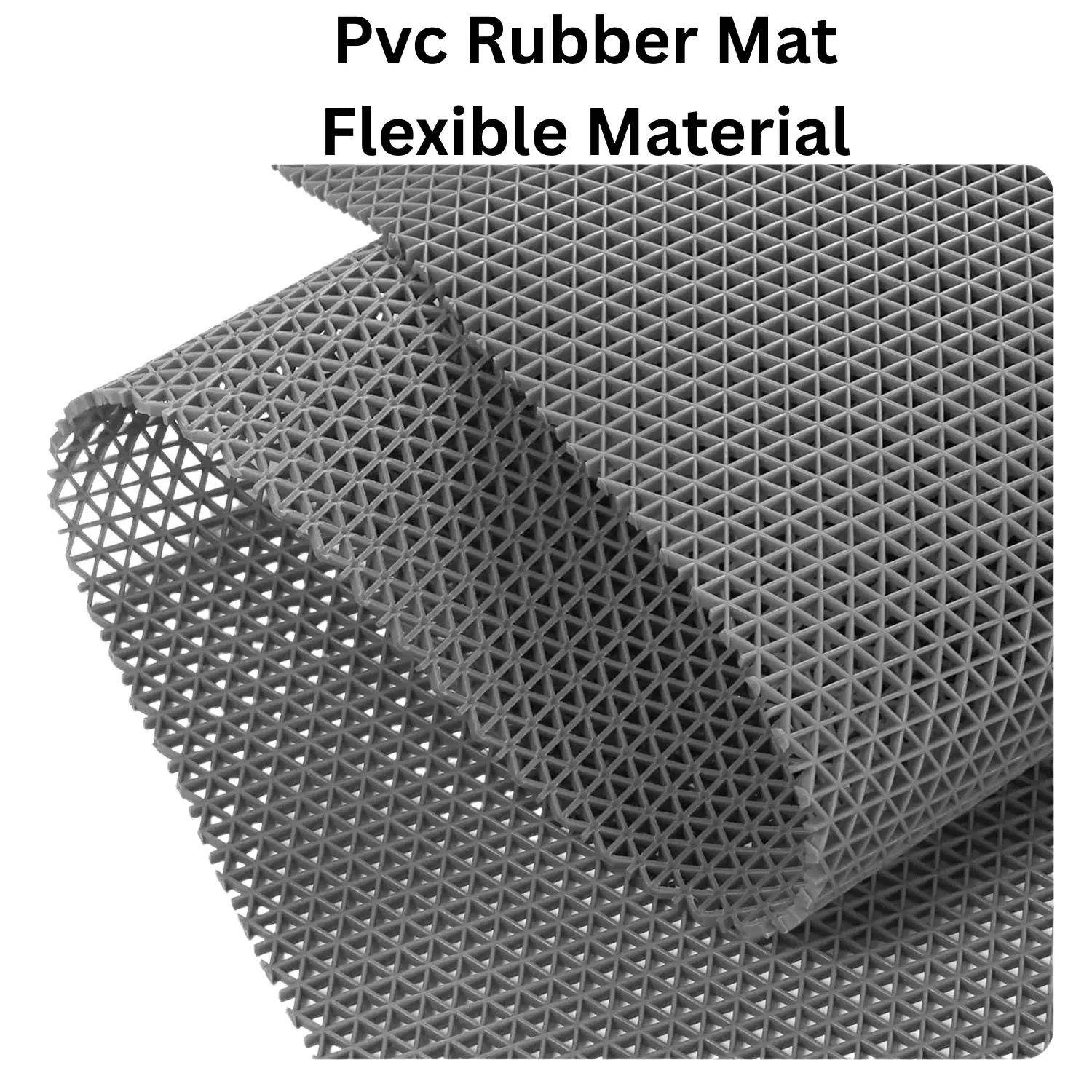 Anti-Skid PVC Rubber Floor Mat – Mud & Dirt Trapper for Home, Office & Entrance photo 2