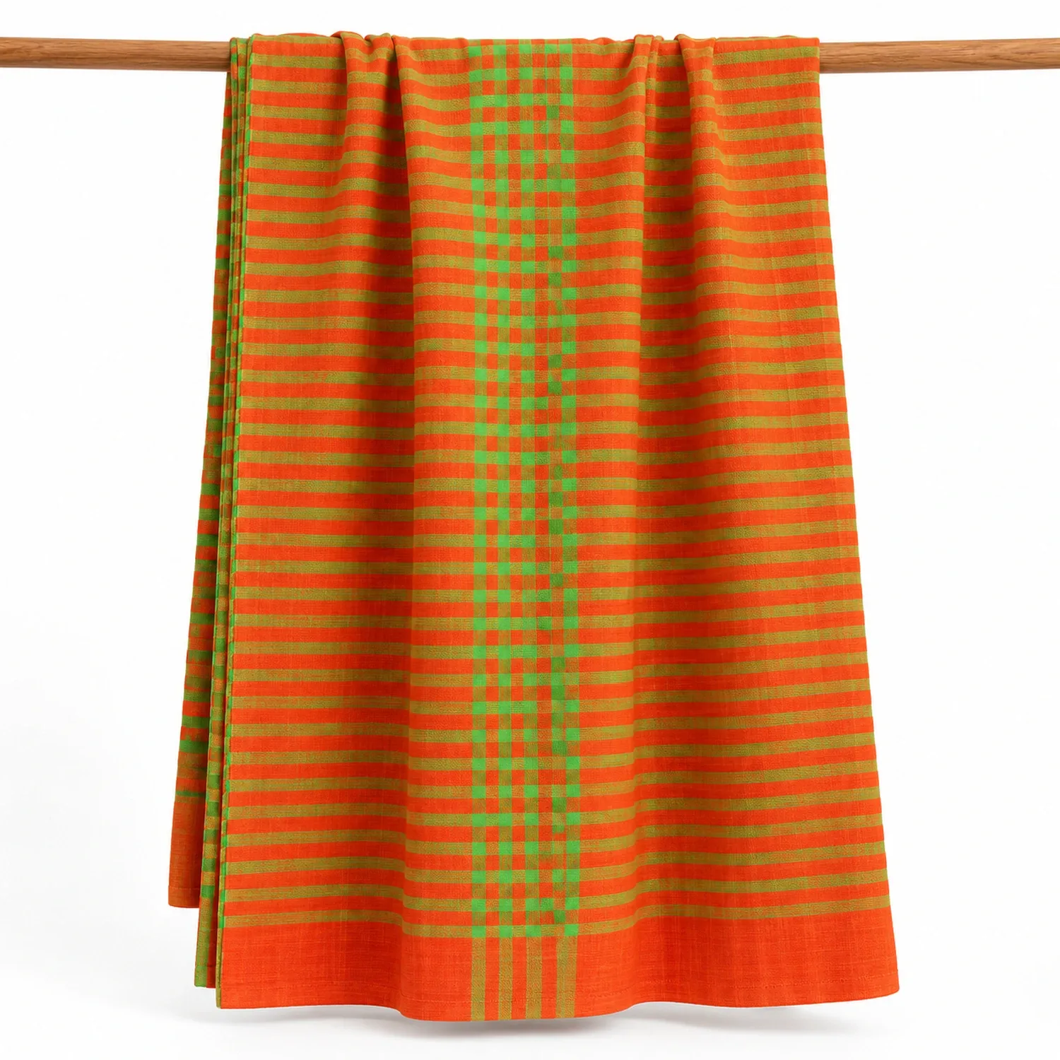 Beldanga Pure Cotton Gamcha Bath Towel for Men & Women – Large Size Multicolour photo 2
