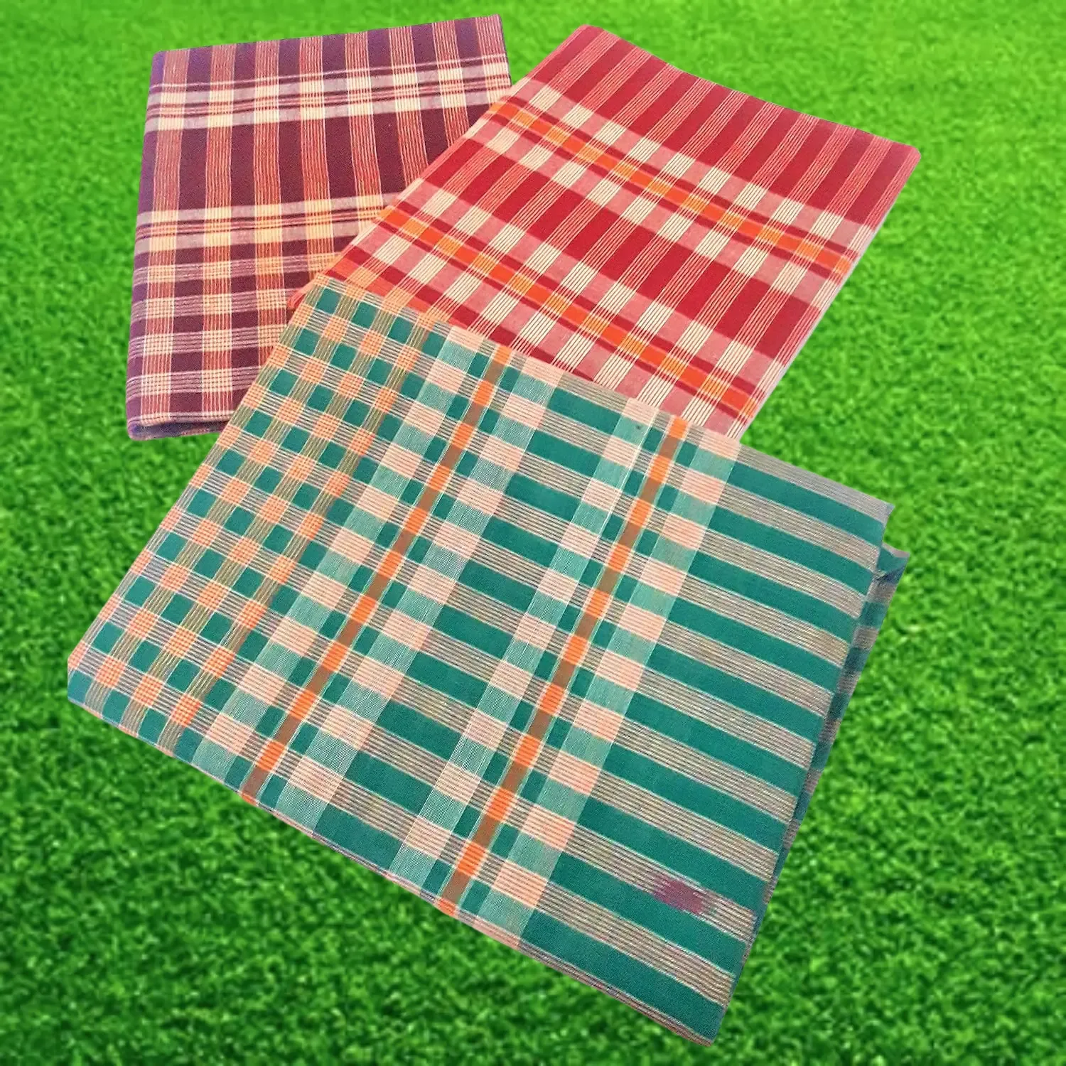 Munshi Pure Cotton Gamcha – Bashirhat Handloom Bath Towel for Men & Women
