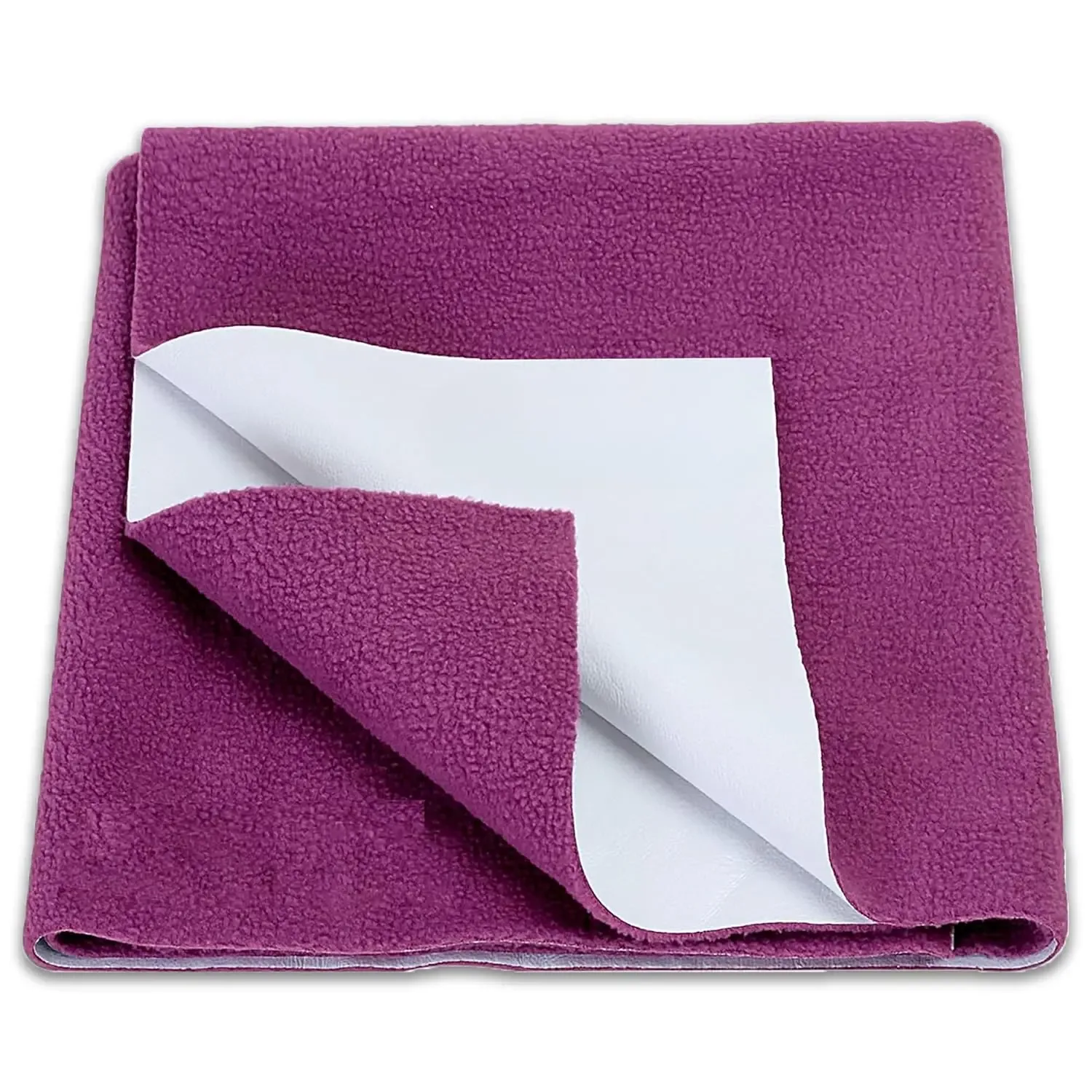 Baby Waterproof Dry Sheet – Soft Marron Reusable Baby Bed Protector