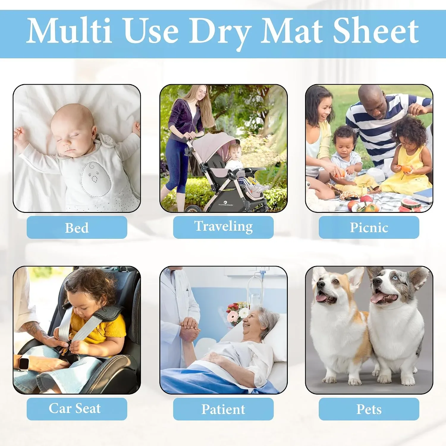 Baby Waterproof Dry Sheet – Soft Marron Reusable Baby Bed Protector photo 4