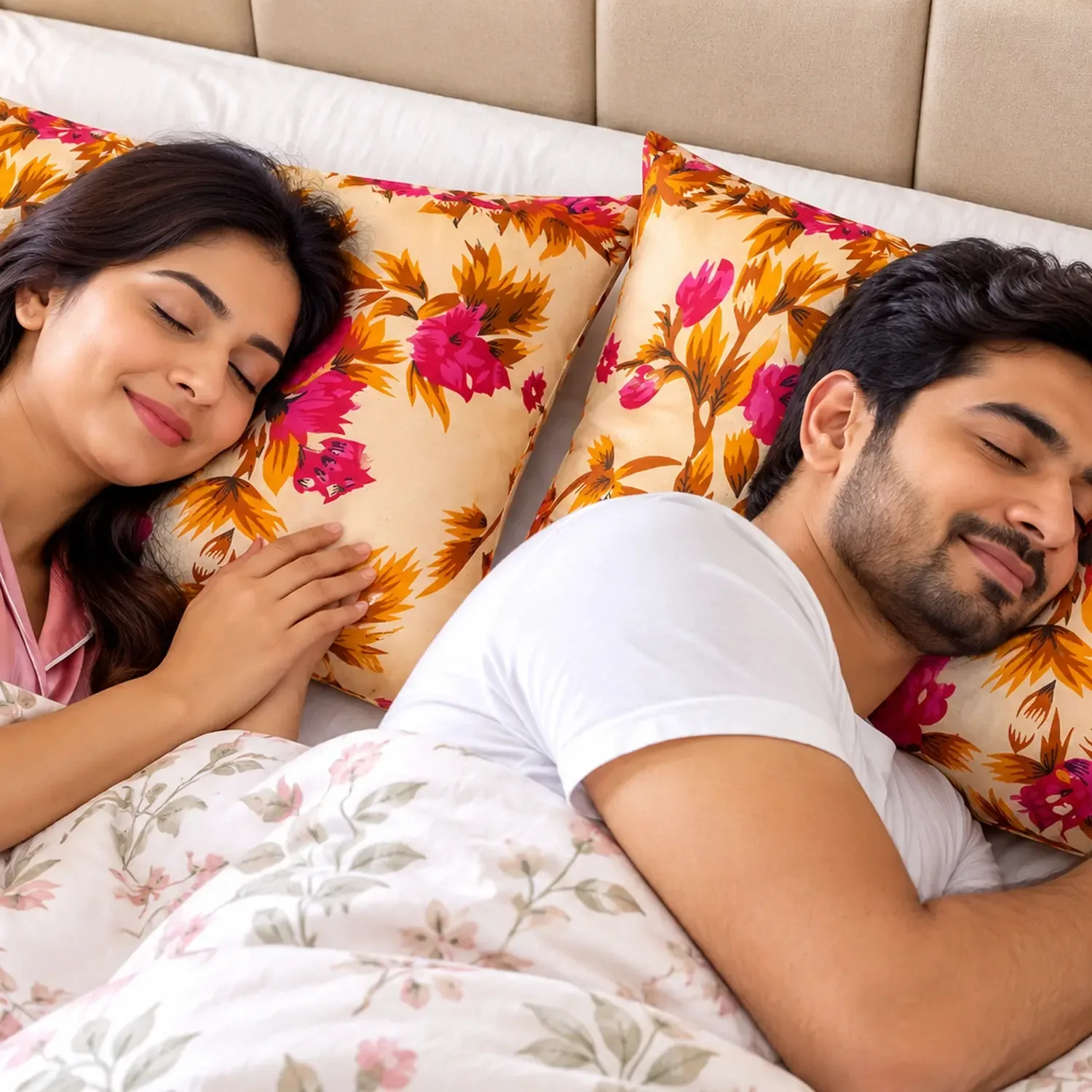 Natural Shimul Tula Pillow (Cotton Rui) – Soft Lightweight Bengali Cotton Stuffed Pillow photo 2